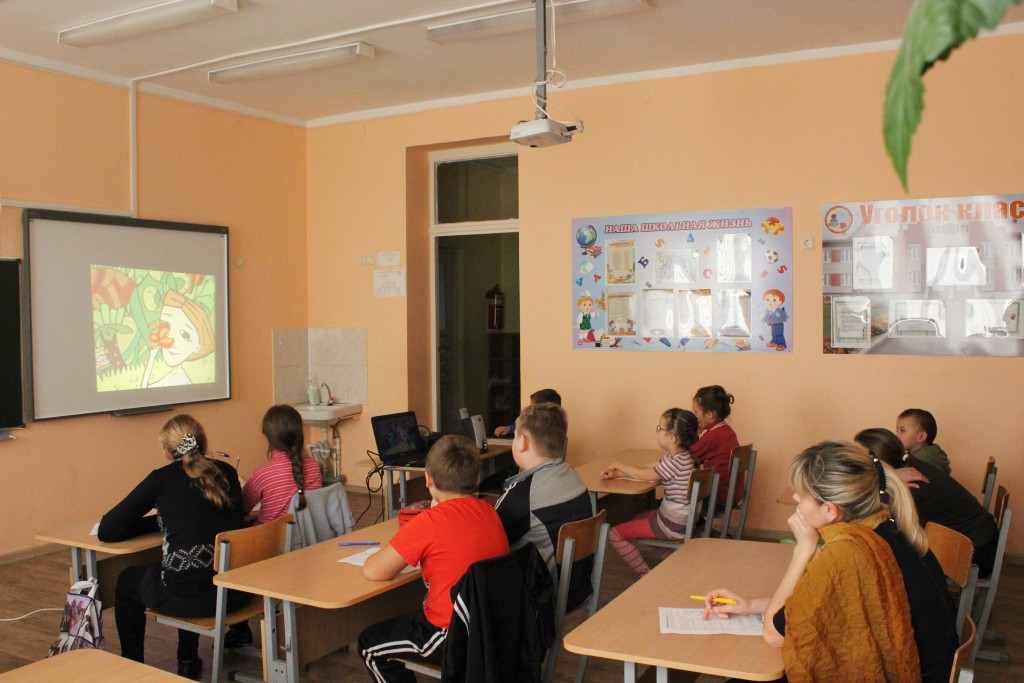 Очередные занятия в воскресной школе “Васильки”