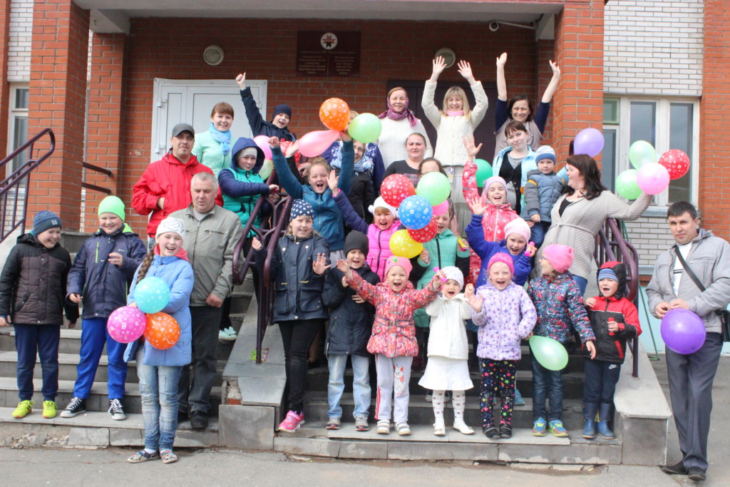 Праздник, посвящённый окончанию учебного года в воскресной школе "Васильки" и Дню защиты детей