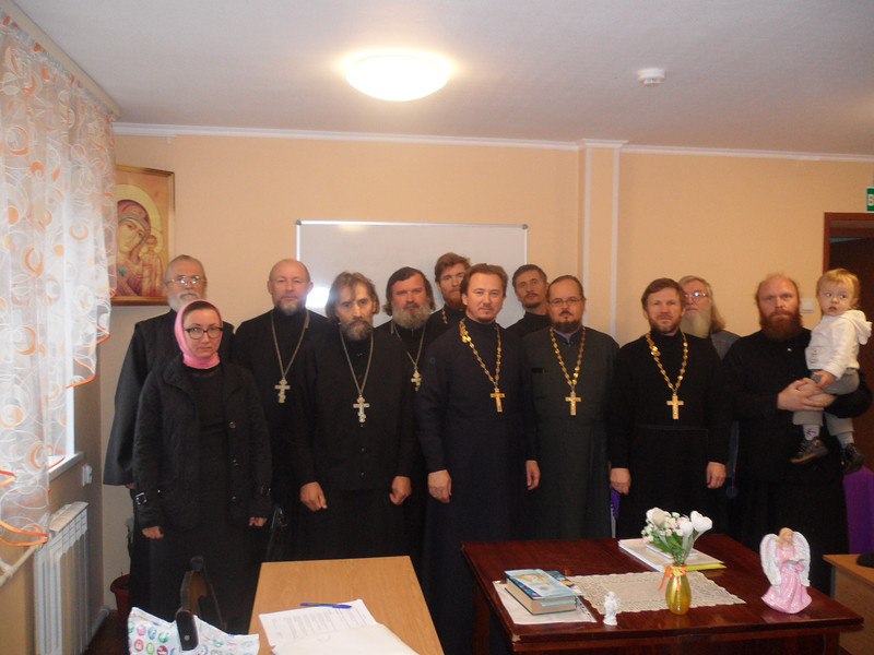 Настоятель храма принял участие в собрании духовенства Завьяловского благочиния