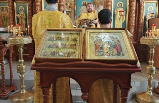 В нашем храме прошла сегодня Божественная Литургия.