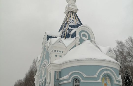 В воскресный день 8 февраля в нашем храме прошла Божественная Литургия, были отслужен молебен и лития.